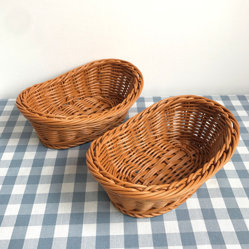 Oval Rattan Woven Storage Bask - đánh giá và giá Food Storage Of Plants