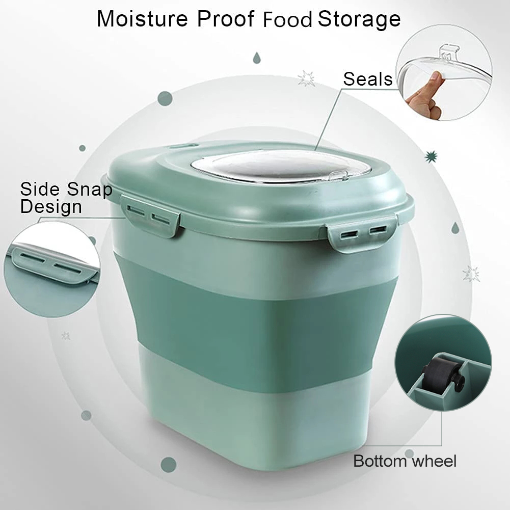 Có Thể Gập Lại Thức Ăn Cho Thú - đánh giá và giá Xxl Food Storage Container
