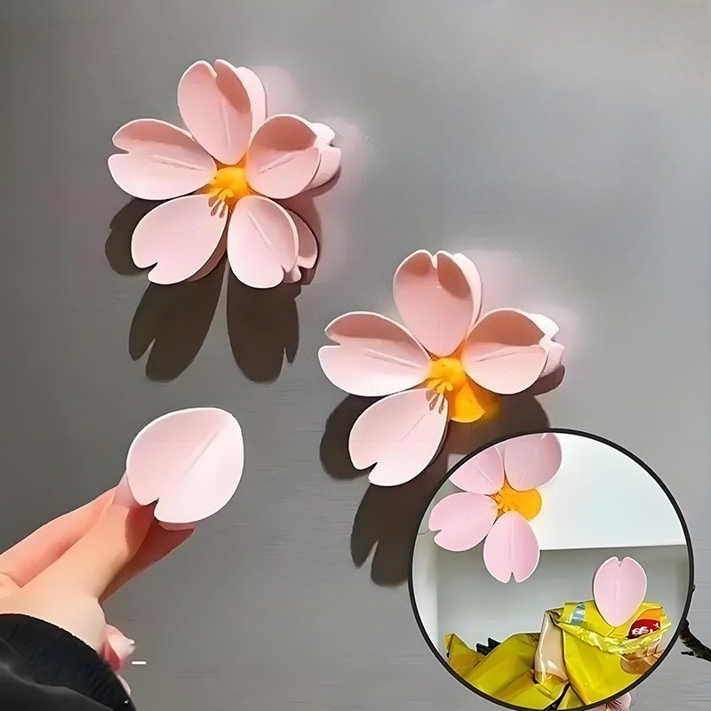 Sakura Magnetic Clip Creative  - đánh giá và giá Food Storage Of Plants