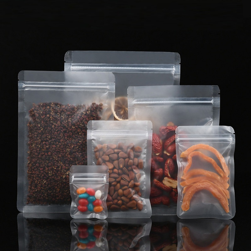 1000Pcs/Lot Frosted Plastic Zi - đánh giá và giá Food Storage Bags Zip Lock Pouch
